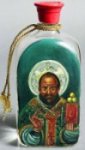 St Nicholas manna bottle